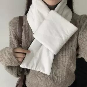 남여 패딩 폴리스 목도리