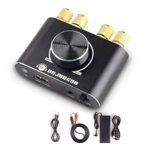 X100H 오디오 앰프 2.0 채널 100W+100W TPA3116D2 파워 앰프 BLUETOOTH 5.1 / USB 3.5MM AUX 입력 지원