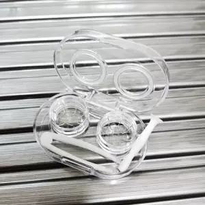 휴대용 투명 렌즈 보관케이스 렌즈통