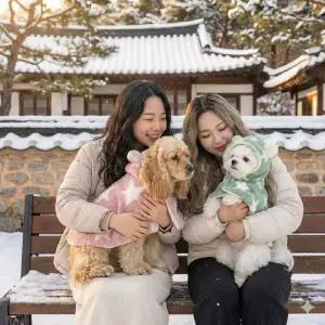 따뜻한 별 무늬 강아지 망토수면잠옷 별옷 고양이 케이프 펫잠 담요 겨울 애견의류 곰돌이