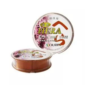 오릭스 HERA-道絲 민물낚시줄-50M 보기 쉽고 눈에 잘 띄는 컬러를 채용한 라인낚싯 취미생활 용품 낚싯 낚