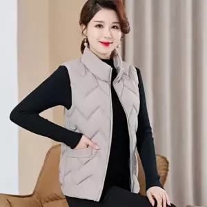 여성 패딩조끼 경량 겨울방한 조끼 데일리 보온조끼