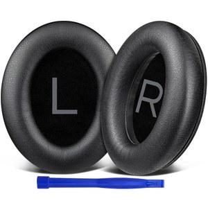 보스용 SOULWIT 이어패드(QC45 / QC SE WIRELESS) - 블랙 | (QUIETCOMFORT 45 QUIET COMFORT 오버이어 헤드폰용