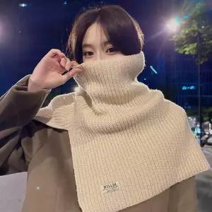 넥워머 머플러 하이 옆트임 절개 캐주얼 여성 겨울목도리 예쁜 패션 토시 패딩 집업 꼬임 군인폴라 양털후