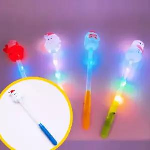 산타 파티 소품 12개 세트 크리스마스 led 장식품용품 LED LEMONDSM쥬얼리 사이즈조절 축하봉 블링 반지 할