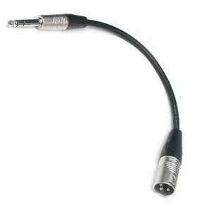 커스텀 20cm TRS OOmt450 to XLR 오디오케이블기타 음향잭 연결 일렉 전기 악기소품 음성 연주용