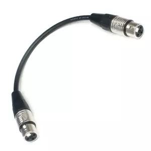 공연 음향 OOmt448 오디오케이블 20cm XLR 연결기타케이블 음향잭 기타 일렉 전기 악기소품 음성 연주용
