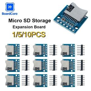 1-10pcs 마이크로 SD 카드 모듈 TF 리더 데이터 저장 3.3V 레벨 변환 핀 포함 아두이노용
