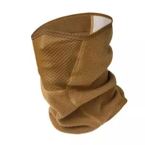 (MASK-Kmesh Fleece_brown) 방한 플리스 마스크 브라운비니 겨울 스포츠 스키장 모자 헤드 보드