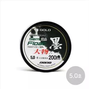 도도 묵 도사 200m 원줄 5.0호 세미플로트 나일론바다낚시 민물 낚시용 취미생활 용품 악세사리 낚싯 나일