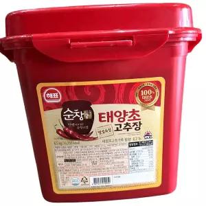순창궁 태양초 고추장 6.5kg 업소용