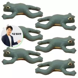 지금 필요한 반려견삑삑이 삑삑이 가죽 장난감 6P 터그놀이 파닥 강아지 개구리