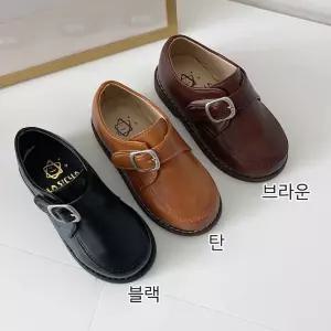 남자 어린이 구두 편한 로퍼 찍찍이 로퍼 가죽로퍼