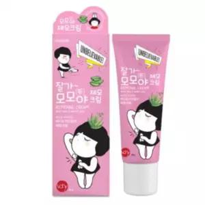 잘가 모모야 50g 국산 제모 크림 바디 겨드랑이 왁싱 5분 완성