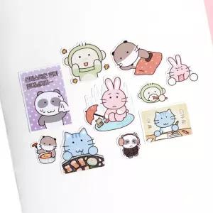 비온뒤 오늘의 일기 스티커팩 (5장)