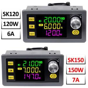 120W/150W 벅 부스트 컨버터 가변 조정 전원 공급 장치 입력 정전압 태양광 모듈