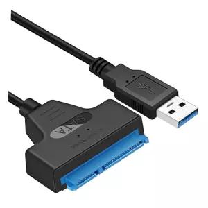 to SATA 2.5형 HDD SSD 변환컨버터 외장 어댑터 케이블 USB3.0