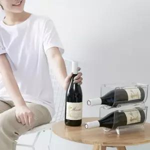 투명 와인랙 와인홀더 와인병수납 와인선반 인테리어