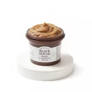 [각질순삭팩] 스킨푸드 블랙슈가 퍼펙트 에센셜 스크럽 2X 210g