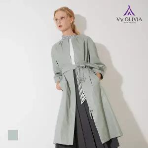 [VVOLIVIA] 인조 가죽 롱 코트_VVBJN3S1361