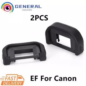 2x 아이 컵 EF 피스 아이피스 파인더 디옵터 뷰파인더 Canon Rebel T1i T2i T3i T4i T5i 카메라용 실리콘
