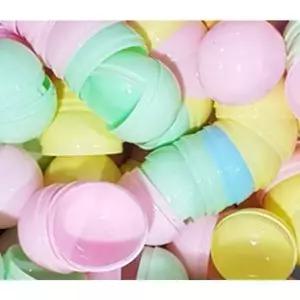 [제이큐]파스텔색상 행사 동호회 뽑기캡슐 60mm 15개묶음