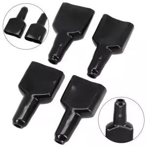4 PCS 플러그 커버 방수 50A 커넥터 방진 케이블 재킷 블랙 카라반 태양광 패널 액세서리