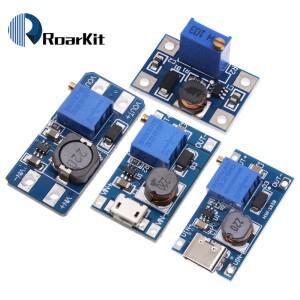 DC-DC 스텝 업 컨버터 부스터 전원 공급 장치 모듈, 마이크로 TYPE-C, USB 최대 출력 28V 2A, 아두이노 DIY