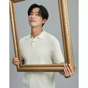 INDIAN 케이블 솔리드 폴로에리 반팔 니트_MIUBS4M2391 MIUBS4M2391 156017