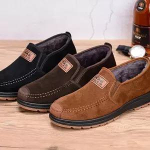 방한화 남성로퍼 양털슈즈 겨울단화 캐주얼화 기모안