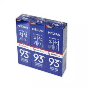 메디안 치석 오리지널 치약 120gX3입 -TJ/칫솔/치실