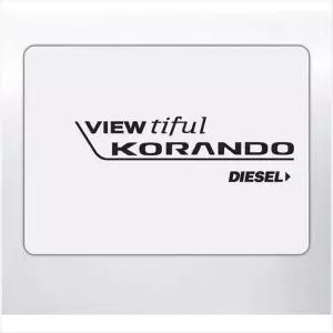 [제이큐]D24 뷰티풀코란도호환 주유구 데칼스티커 189 문구/사무용품