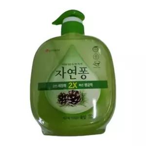 자연퐁 솔잎 주방세제 490ml 기름 제거 설거지 세제