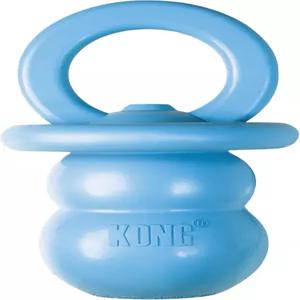 KONG 강아지 빈키 천연 고무 치발기 장난감 작은 파란색 치아가 나면서 아픈 잇몸을 달래주는 재질의