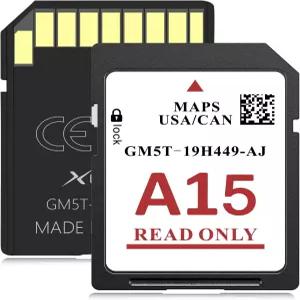 XGEEK A15 2025 포드/링컨용 최신 내비게이션 SD 카드 액세서리는 F150 익스플로러 퓨전 익스페디션