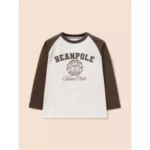 [BEANPOLE KIDS] 로고포인트 라글란 티셔츠  브릭 (BI6841U11C)