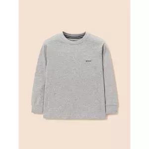 [BEANPOLE KIDS] [Essential] 세미오버핏 뉴 베이직 티셔츠  그레이 (BI6841UE53)