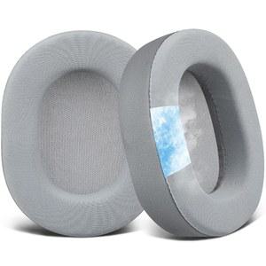 SOULWIT COOLING-GEL 이어패드 CORSAIR HS65 / HS55 서라운드 유선 V2 무선 코어 게이밍 헤드셋용 고밀도 폼이 적용된 이어패드 쿠션 - 그레이