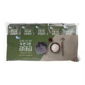 예맛 두번 구운 감태김 도시락김 80g