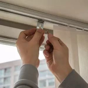 버티컬 블라인드 클립 4cm 40mm용 나사못 DIY 철물