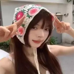 손뜨개 헤어 두건 손뜨개헤어 정리 실용