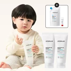 아토팜 수딩 젤 로션 200mlx2개 [GIFT]워시250ml+크림8ml