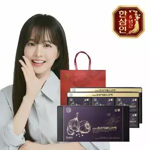 [농협홍삼] 한삼인 홍삼흑마늘진액 60ml 30포 2세트+쇼핑백