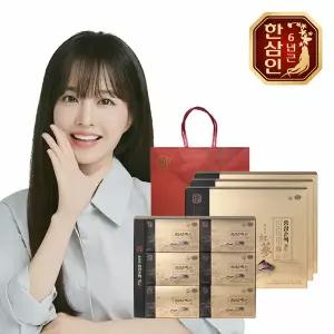 [농협홍삼] 한삼인 홍삼추출100% 홍삼순액 골드 70ml 30포 3세트+쇼핑백