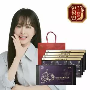 [농협홍삼] 한삼인 홍삼흑마늘진액 60ml 30포 4세트+쇼핑백