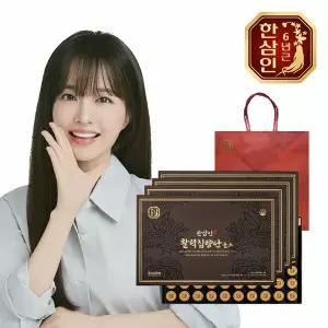 [농협홍삼] 한삼인 활력침향단골드 3.75g 60환 4세트+쇼핑백