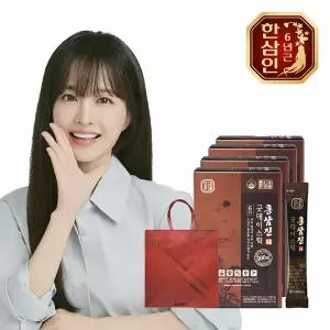 [농협홍삼] 한삼인 홍삼진 굿데이스틱 10ml 100포 4세트+쇼핑백