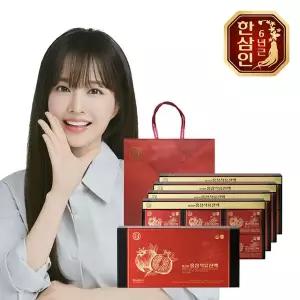 [농협홍삼] 한삼인 홍삼석류진액 60ml 30포 4세트+쇼핑백