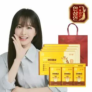 [농협홍삼] 한삼인 아이홍삼 20ml 30포 4세트+쇼핑백