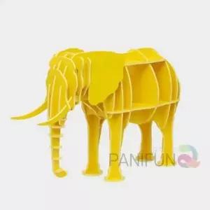 ( )DIY 코끼리 선반책장 옐로우 도서관책장 인테리어책장 인테리어진열대 서재인테리어 아이책장